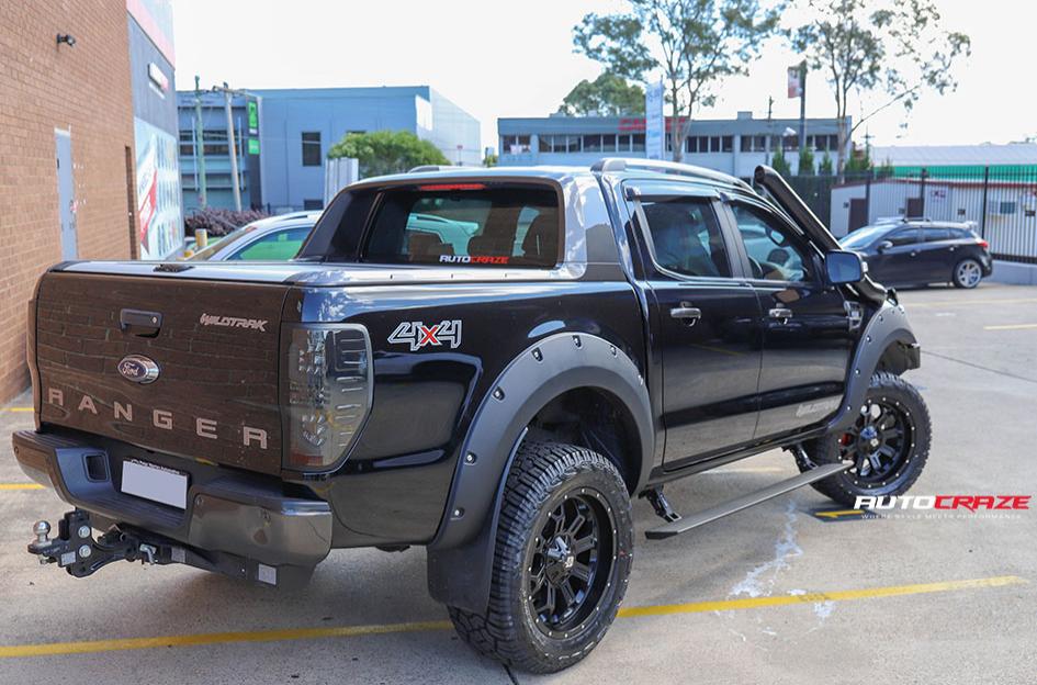 FORD RANGER HURRICANE MATTE BLACK